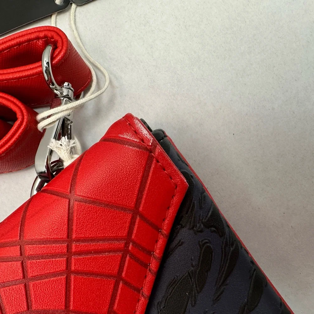 Loungefly Marvel Spider-Man Venom Split Crossbody Bag - BoxLunch Exclusive